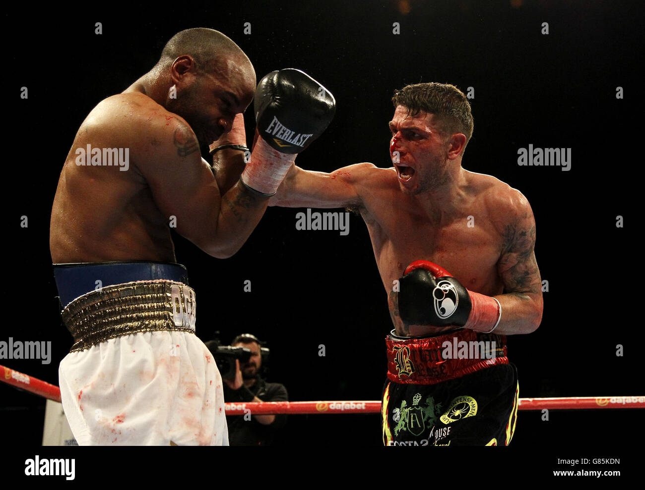 Boxing KC Lightstream Stadium Stock Photo Alamy