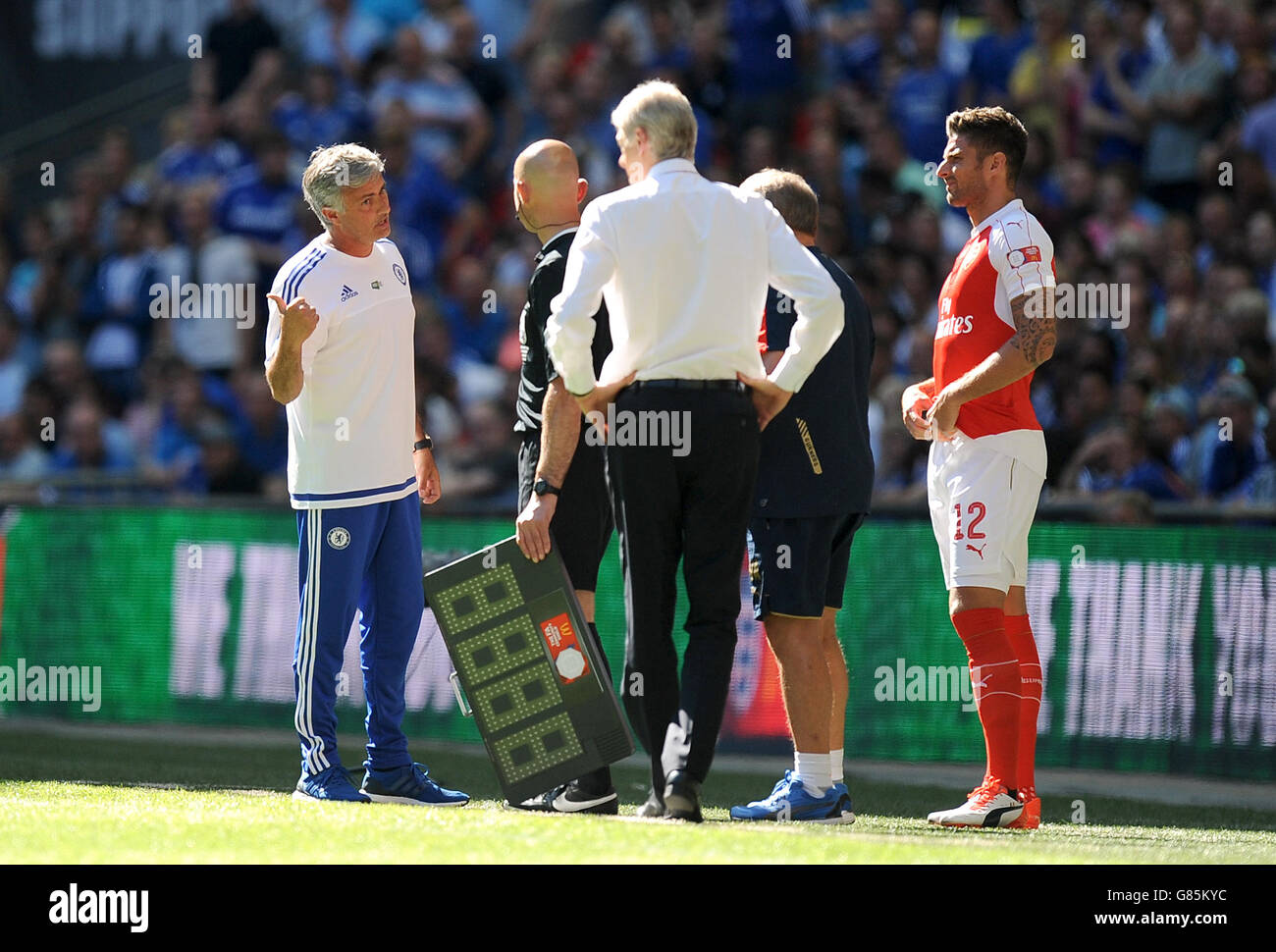 92 imágenes de Arsenal v Chelsea, FA Community Shield, Wembley Stadium
