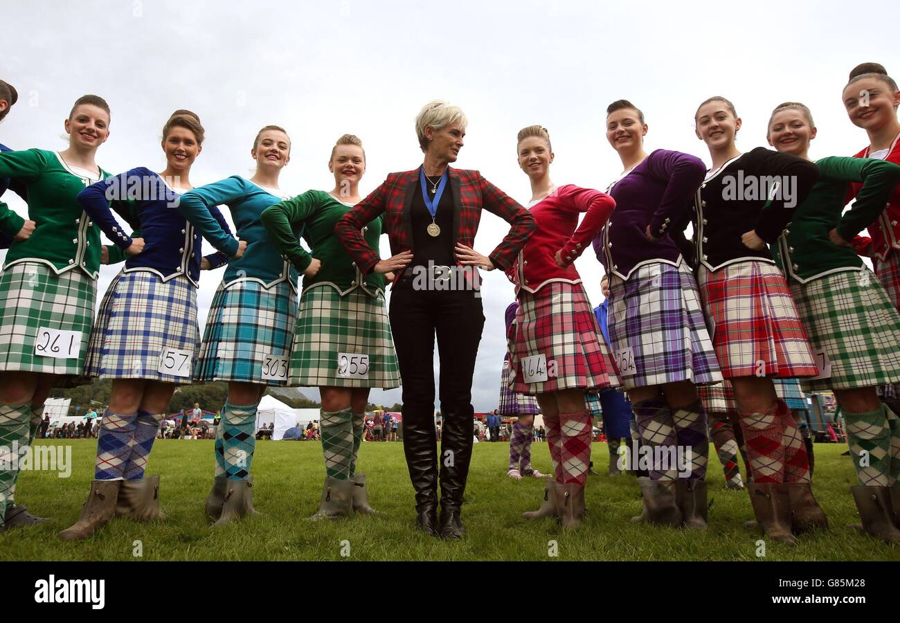 The bridge of allan highland games stirling hi-res stock photography ...