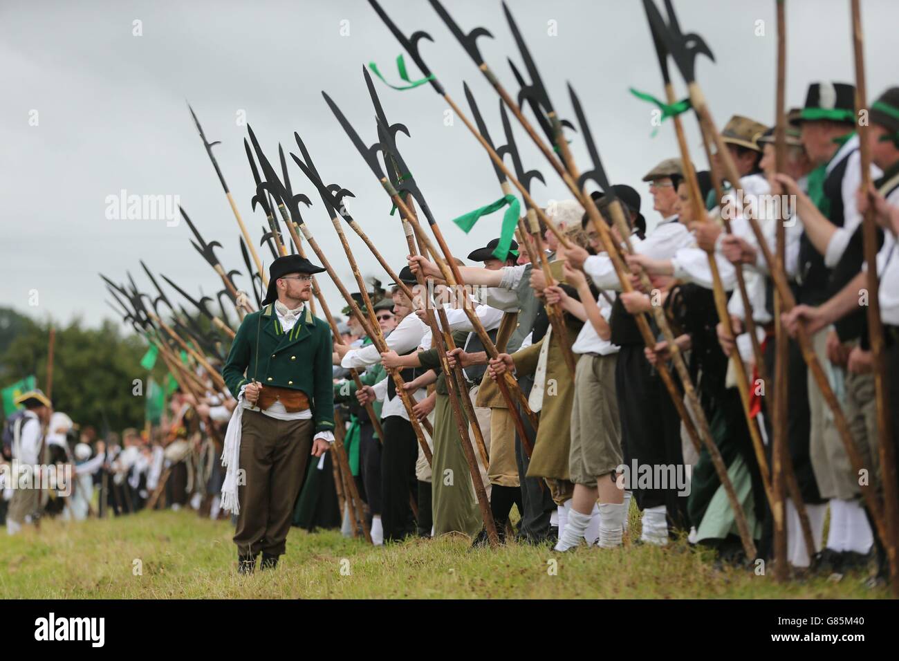 Vinegar Hill Battle reenactment Stock Photo Alamy
