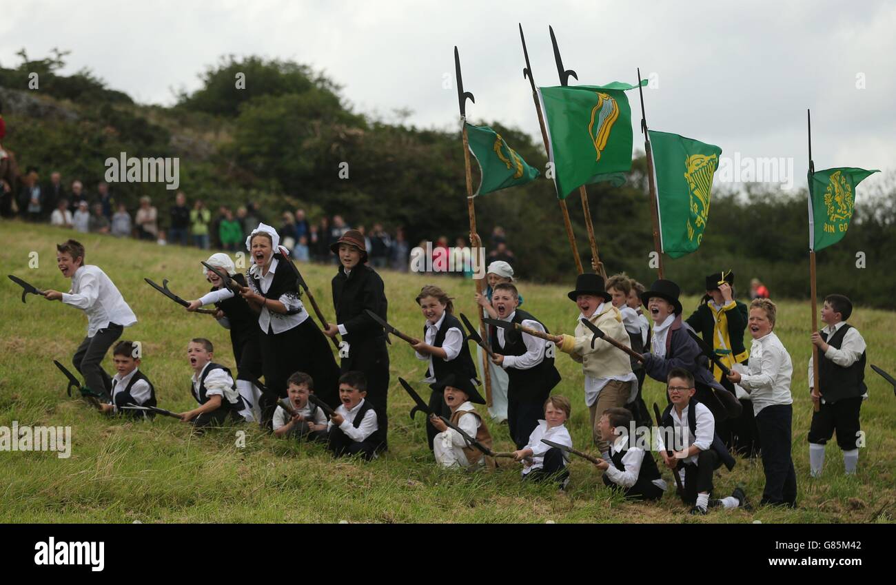 Vinegar Hill Battle reenactment Stock Photo Alamy