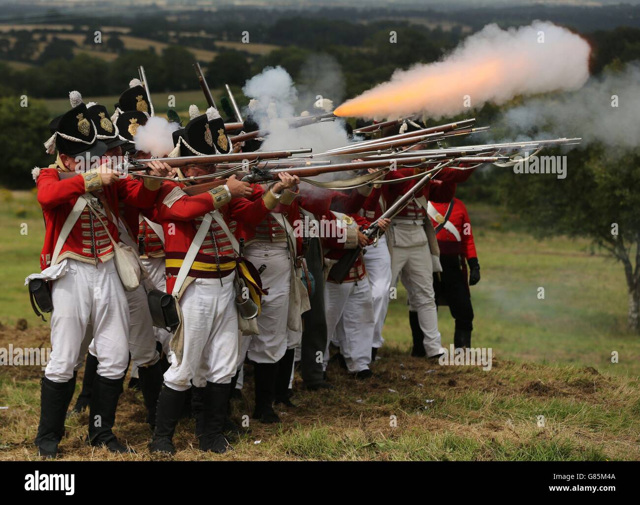Vinegar Hill Battle reenactment Stock Photo Alamy