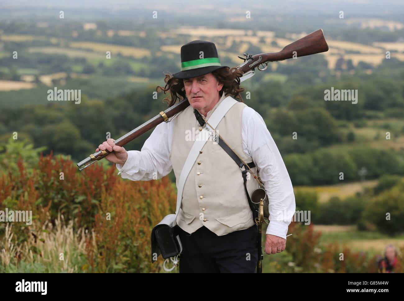 Vinegar Hill Battle reenactment Stock Photo Alamy