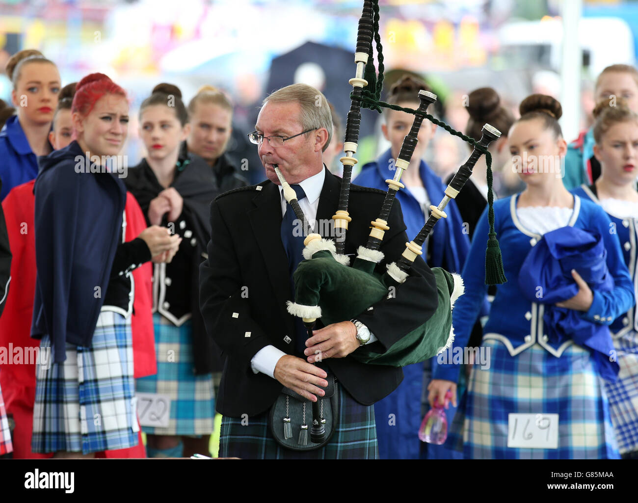 The bridge of allan highland games stirling hi-res stock photography ...