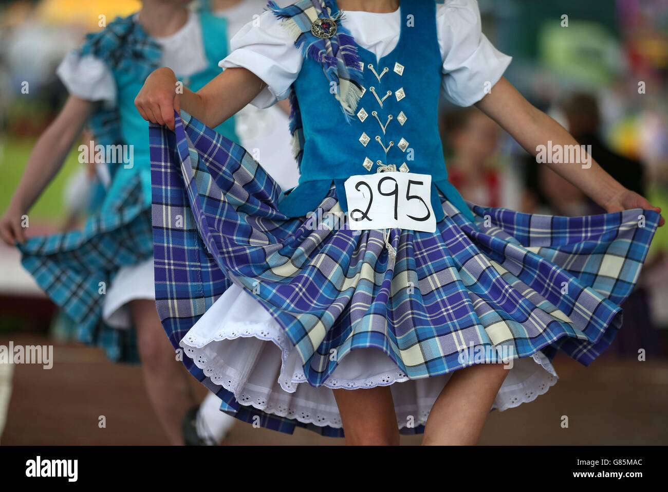 The bridge of allan highland games stirling hi-res stock photography ...
