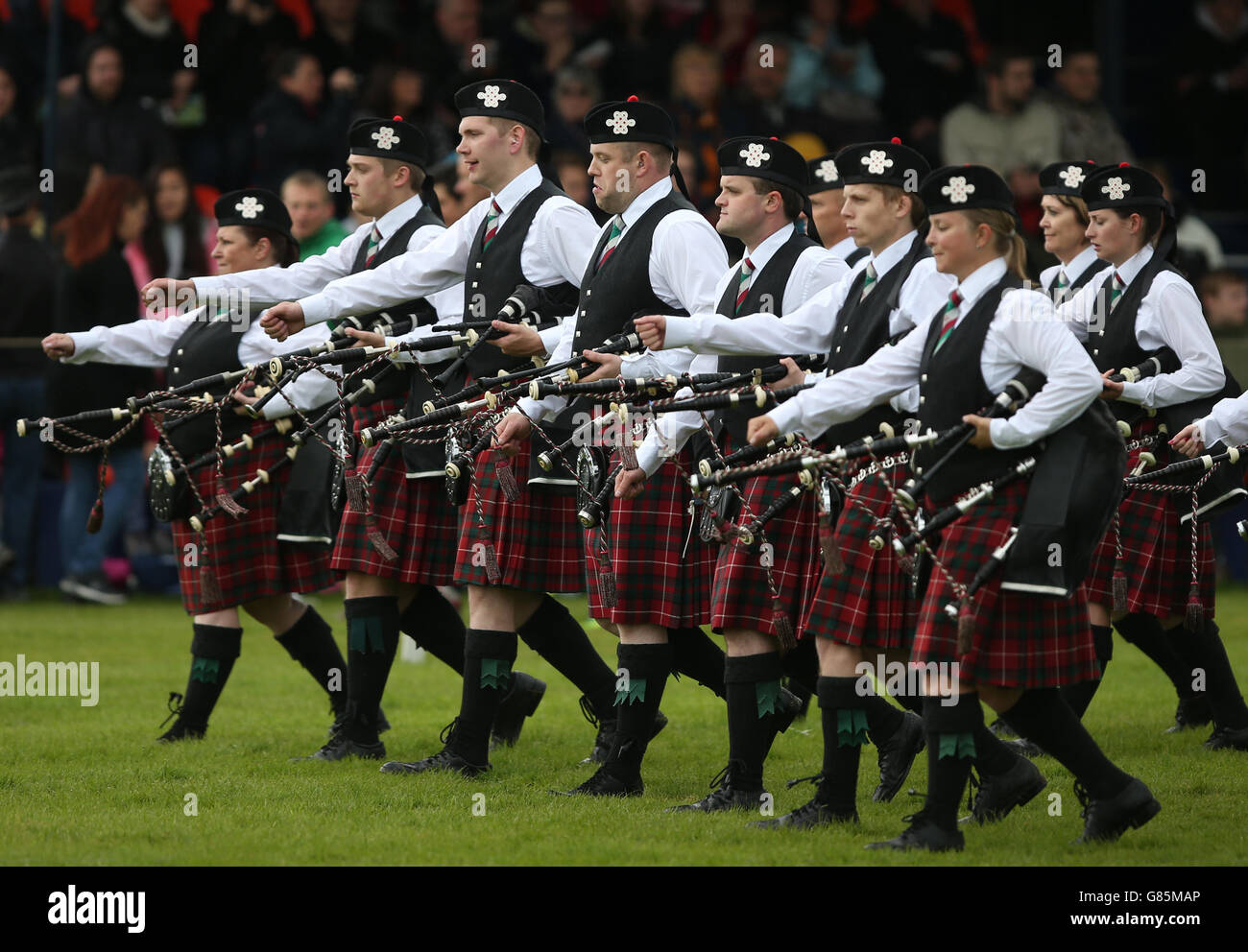 The Bridge of Allan Highland Games Stirling Stock Photo Alamy