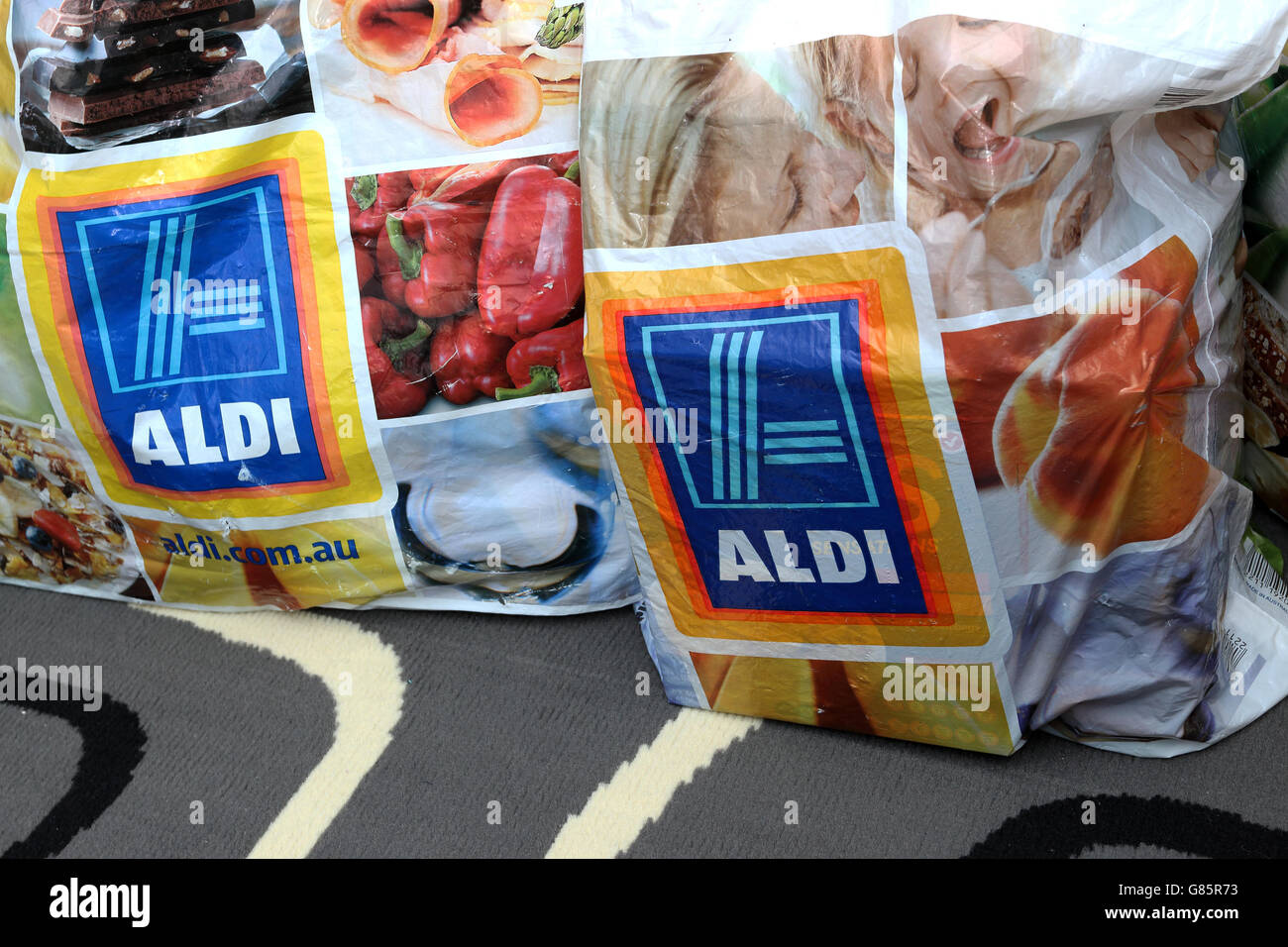 Aldi bags hires stock photography and images Alamy