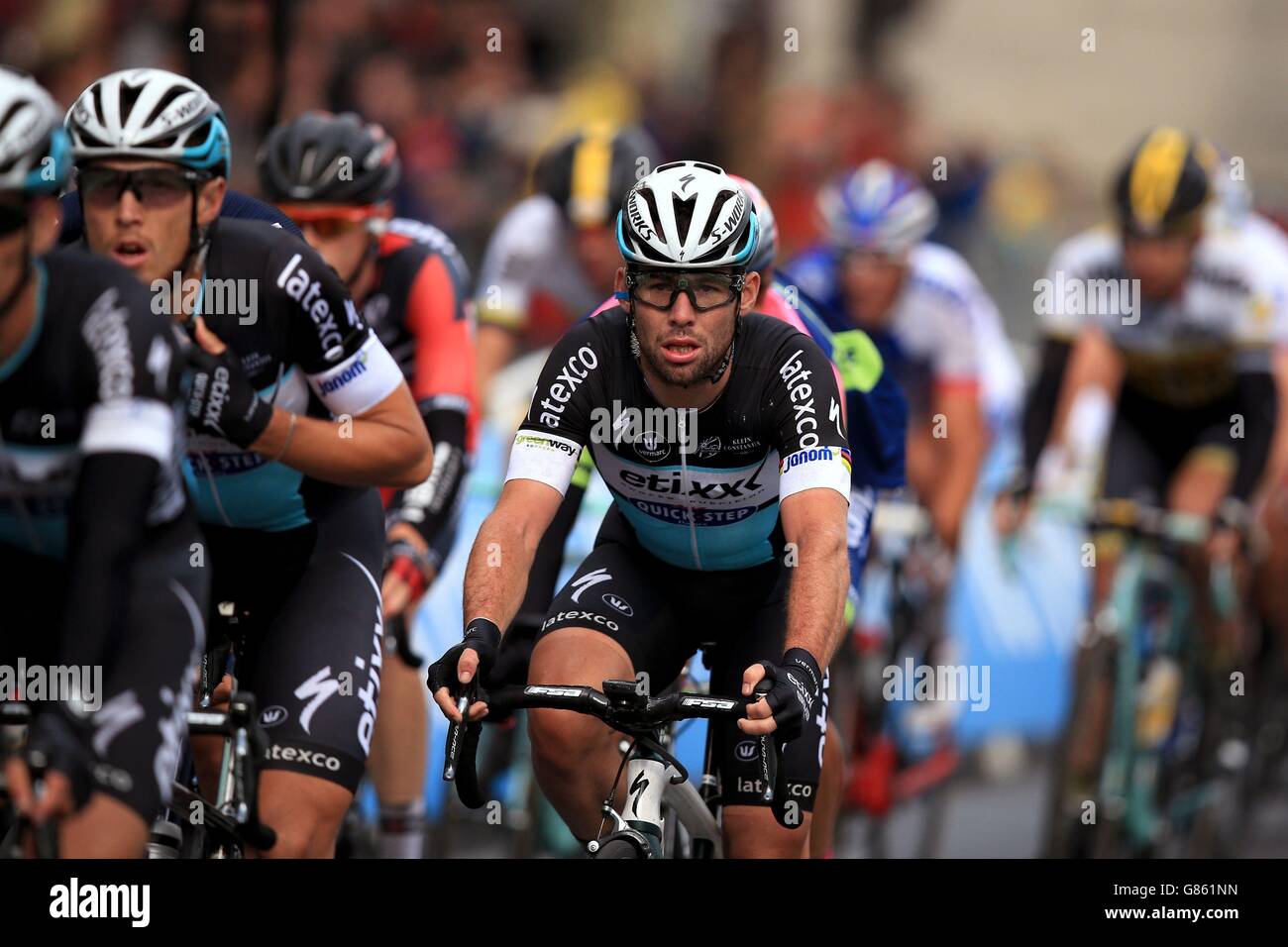 Team Etixx-Quick Step's Mark Cavendish during Stage Twenty One of the ...