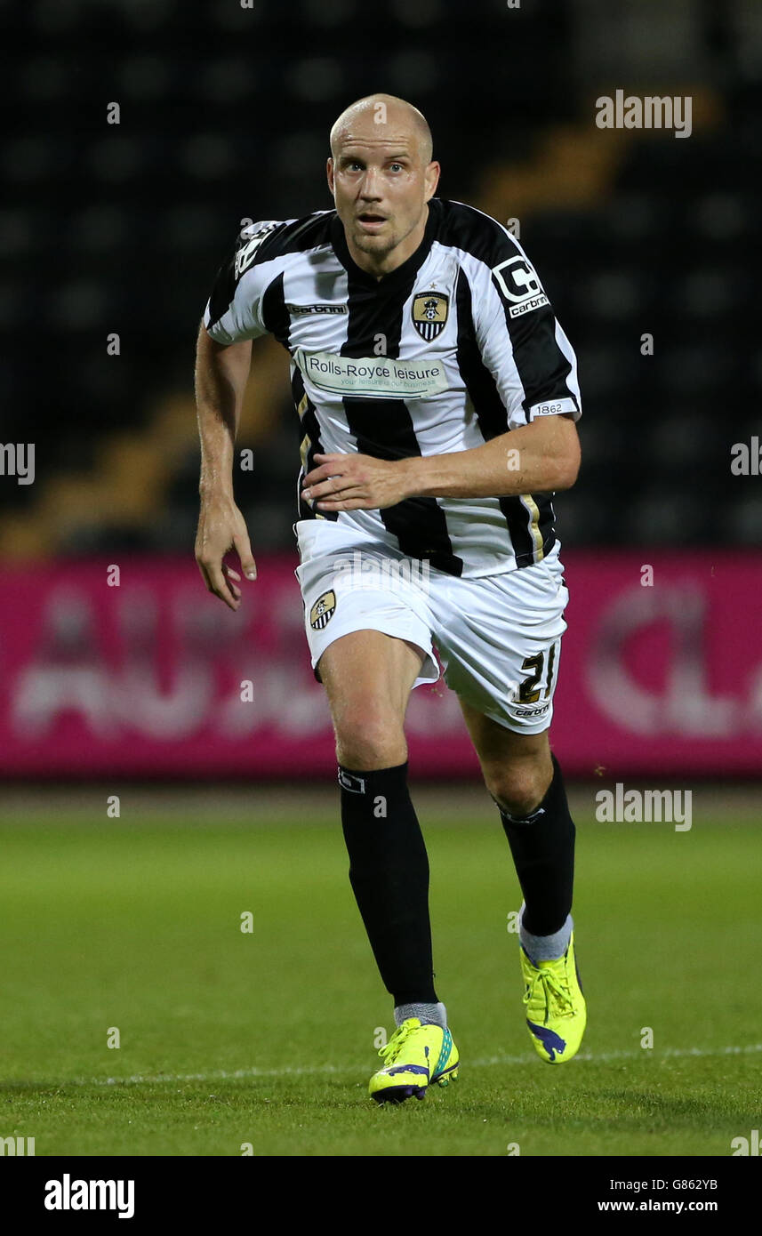 Soccer - Pre Season Friendly - Notts County v Scunthorpe United - Meadow Lane. Notts County's Adam Campbell Stock Photo