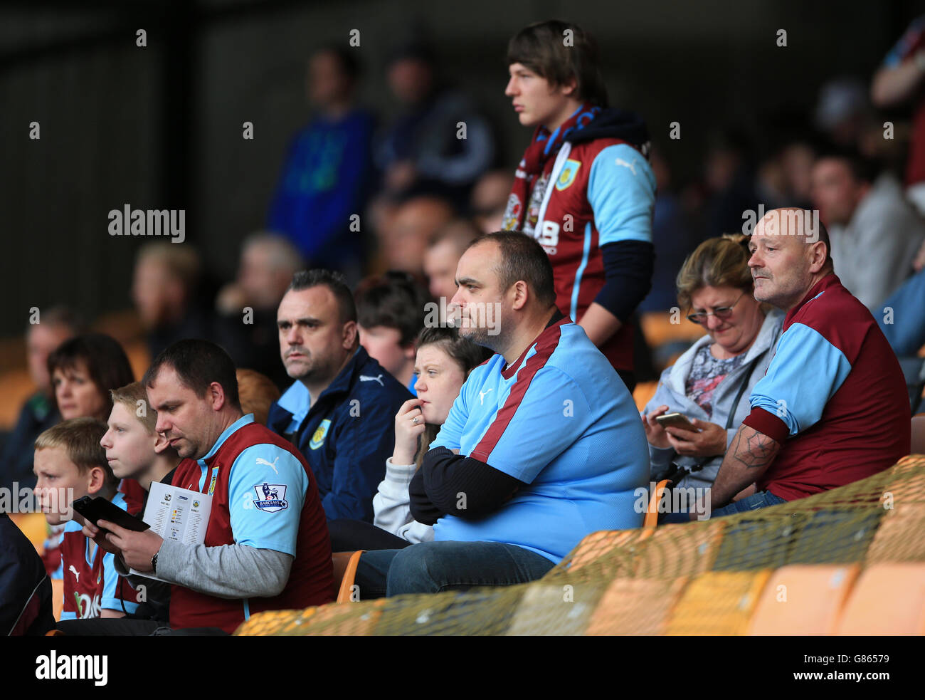 Soccer - Capital One Cup - First Round - Port Vale v Burnley - Vale Park Stock Photo