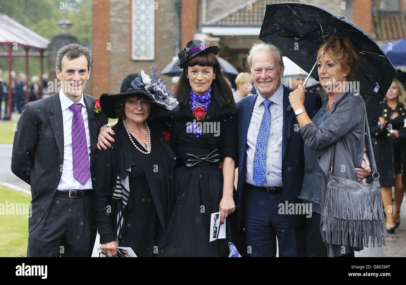 George Cole funeral Stock Photo