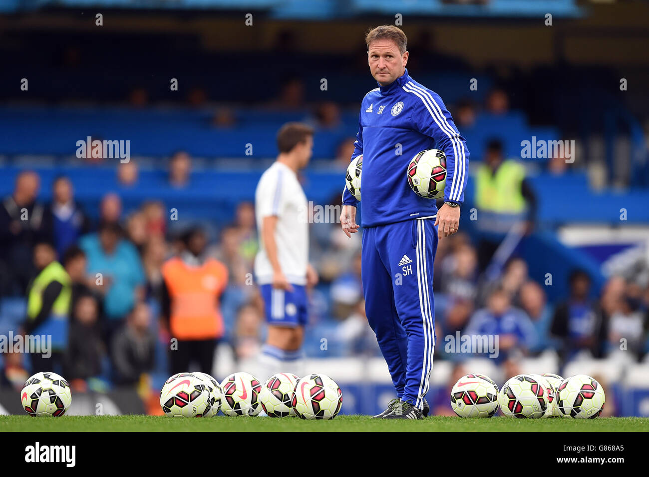 Soccer - International Champions Cup - Chelsea v Fiorentina - Stamford Bridge. Chelsea Assistant First team coach Steve Holland Stock Photo