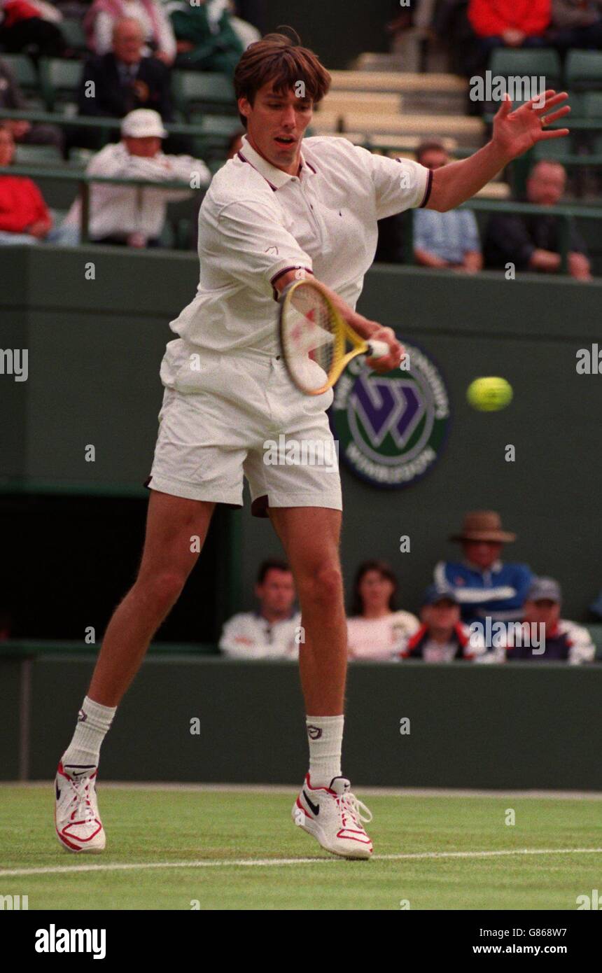 Wimbledon Tennis. Michael Stich Stock Photo Alamy