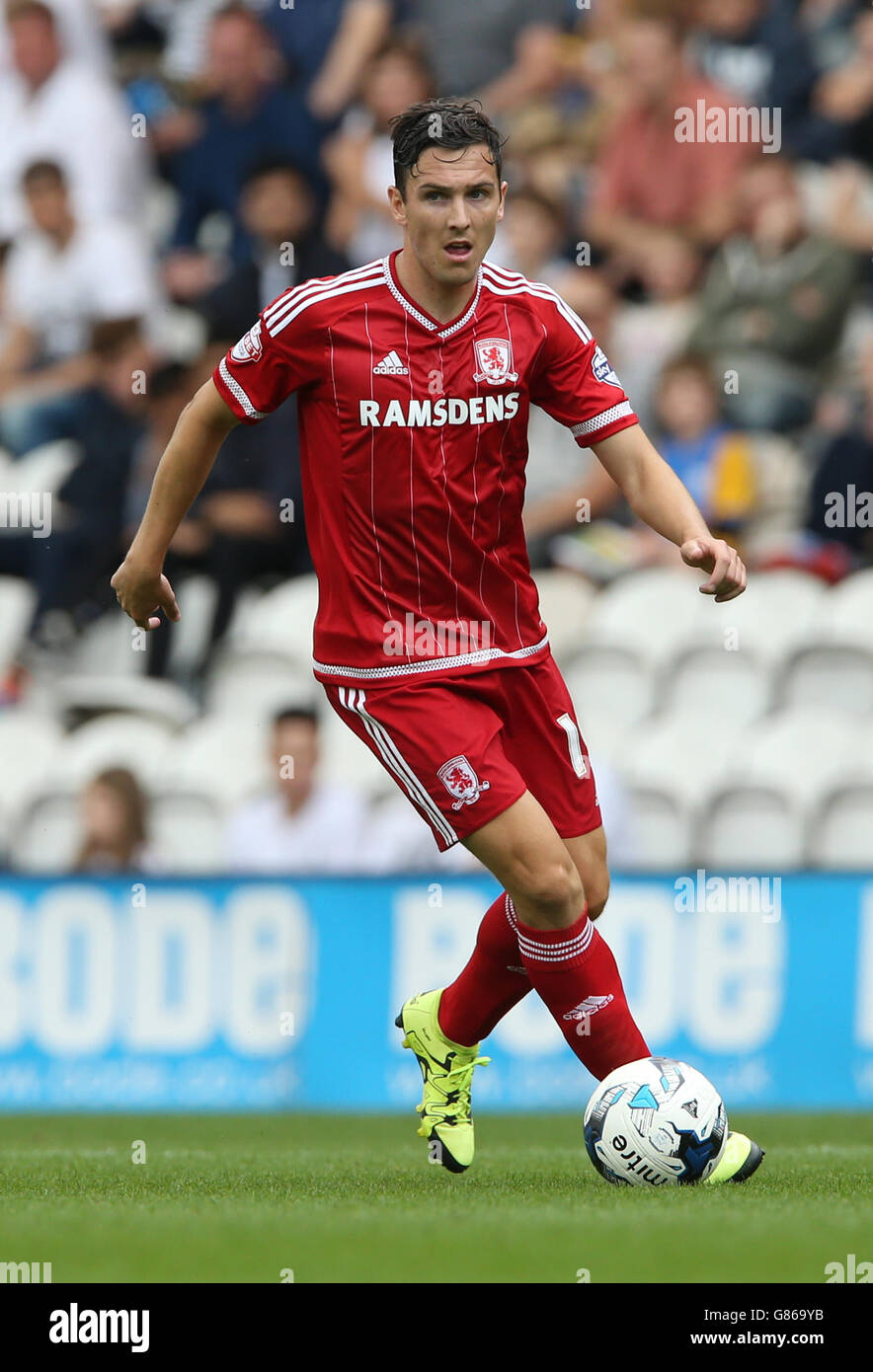 Soccer - Sky Bet Championship - Preston North End v Middlesbrough - Deepdale Stock Photo