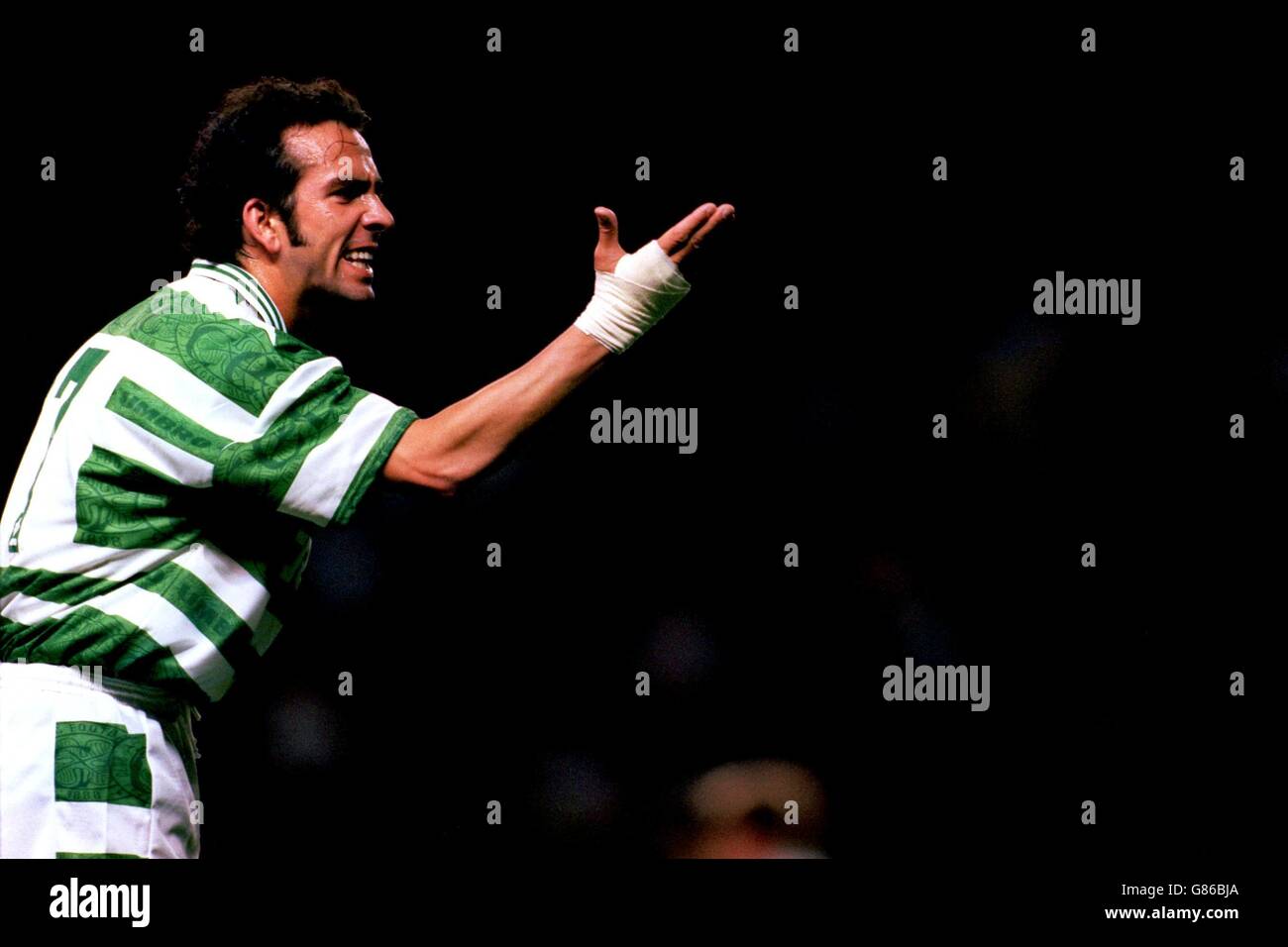 Brian McClair testimonial Manchester United v Celtic Stock Photo