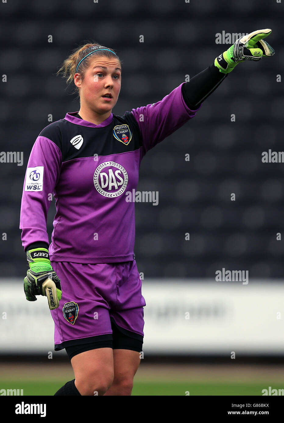 Bristol academy women goalkeeper mary earps hires stock photography