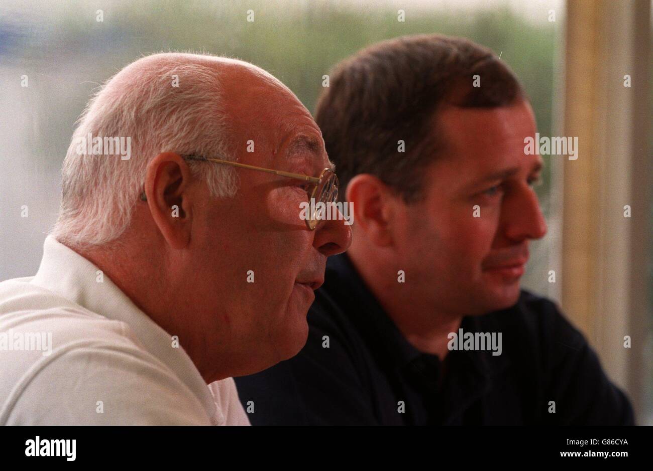 Murray Rundle Murray walker martin brundle hi-res stock photography and images - Alamy