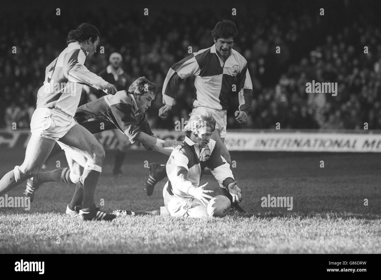 Cardiff Arms Park Black And White Stock Photos Images Alamy