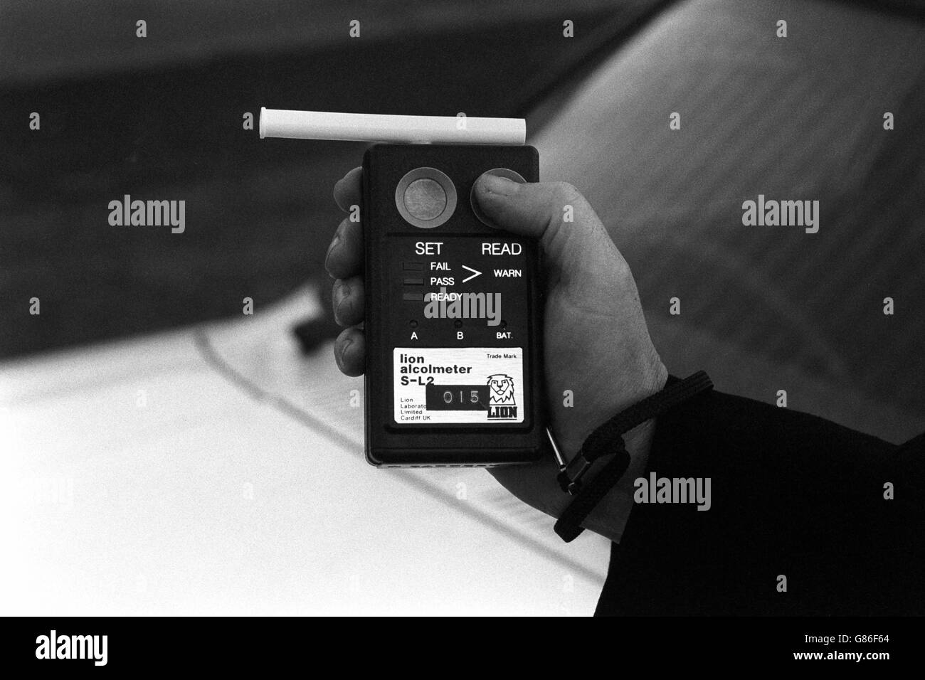 A new electric 'breathalyser' is now in experimental use in Britain by