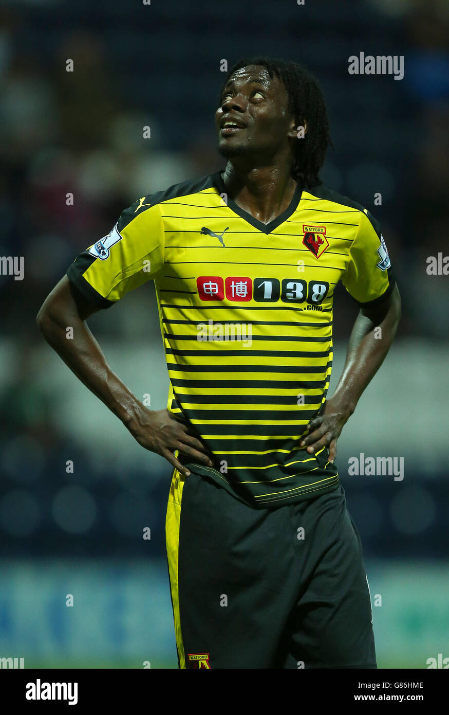 Soccer - Capital One Cup - Second Round - Preston North End v Watford - Deepdale Stock Photo
