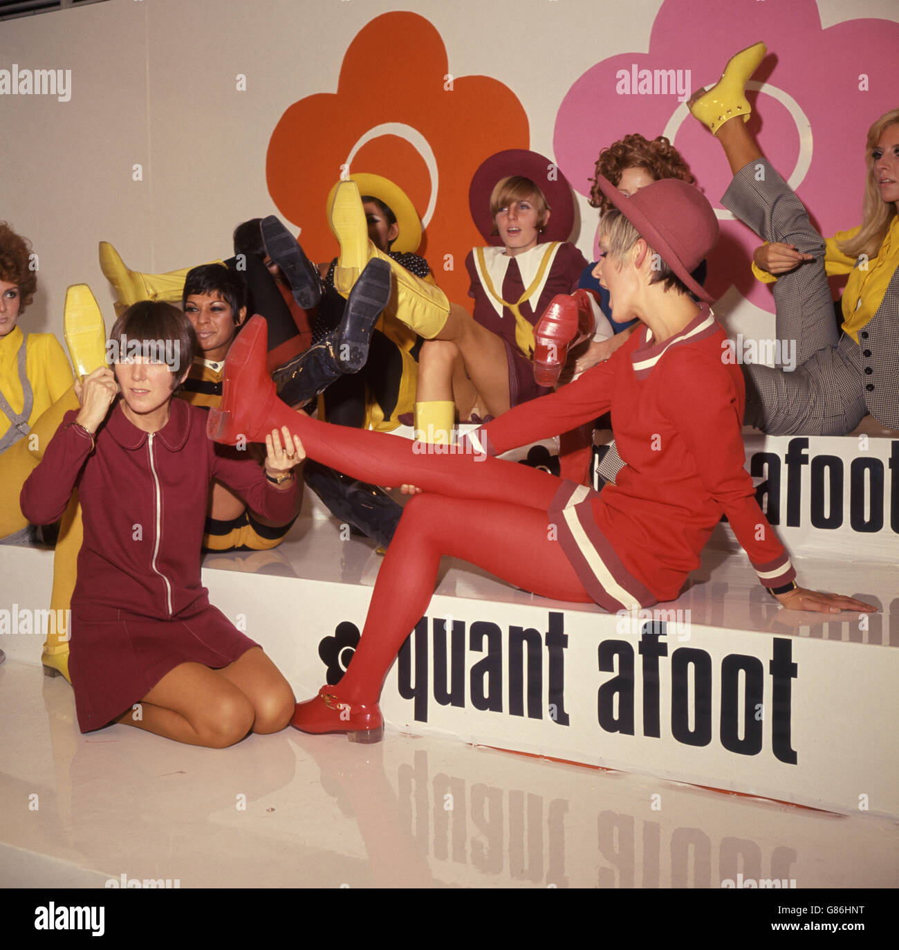 Fashion - Mary Quant - 1967 - London Stock Photo: 108325108 - Alamy