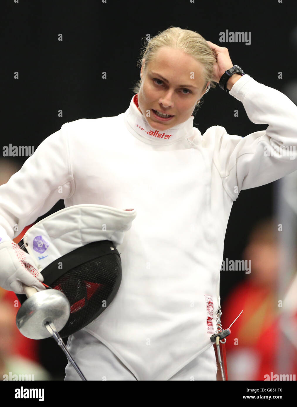 Russia's Svetlana Lebedeva during day two of the European Modern Pentathlon Championships at the University of Bath. PRESS ASSOCIATION Photo. Picture date: Wednesday August 19, 2015. See PA story PENTATHLON European. Photo credit should read: Tim Goode/ PA Wire Stock Photo