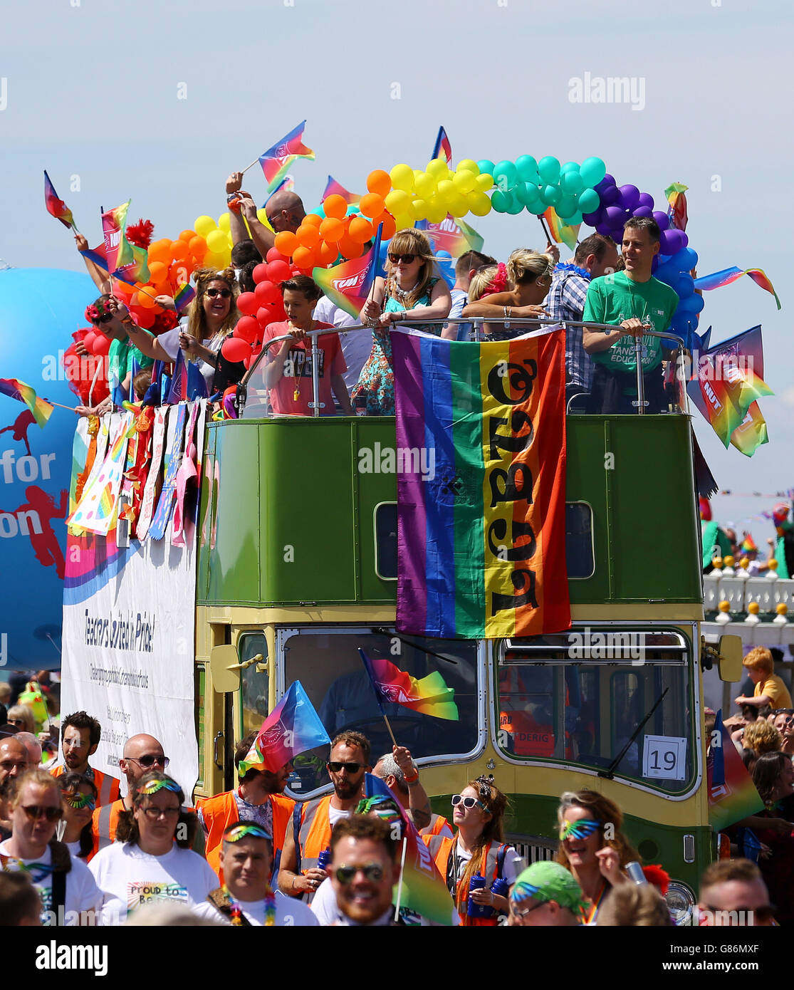 Brighton Pride parade Stock Photo Alamy