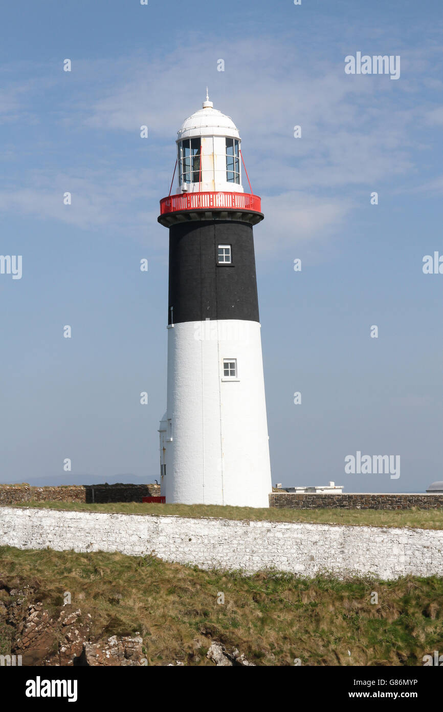 The East Lighthouse on Rathlin Island, County Antrim, Northern Ireland. Stock Photo