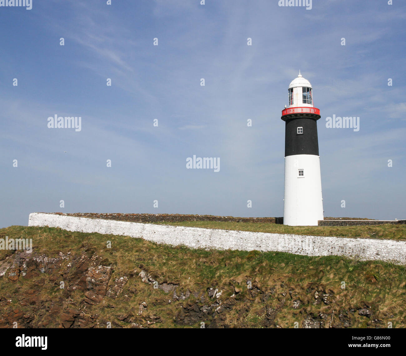 The East Lighthouse on Rathlin Island, County Antrim, Northern Ireland
