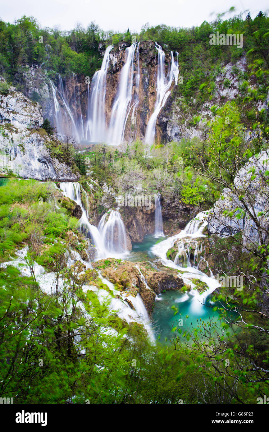 Plitvice Lakes National Park, Croatia Stock Photo