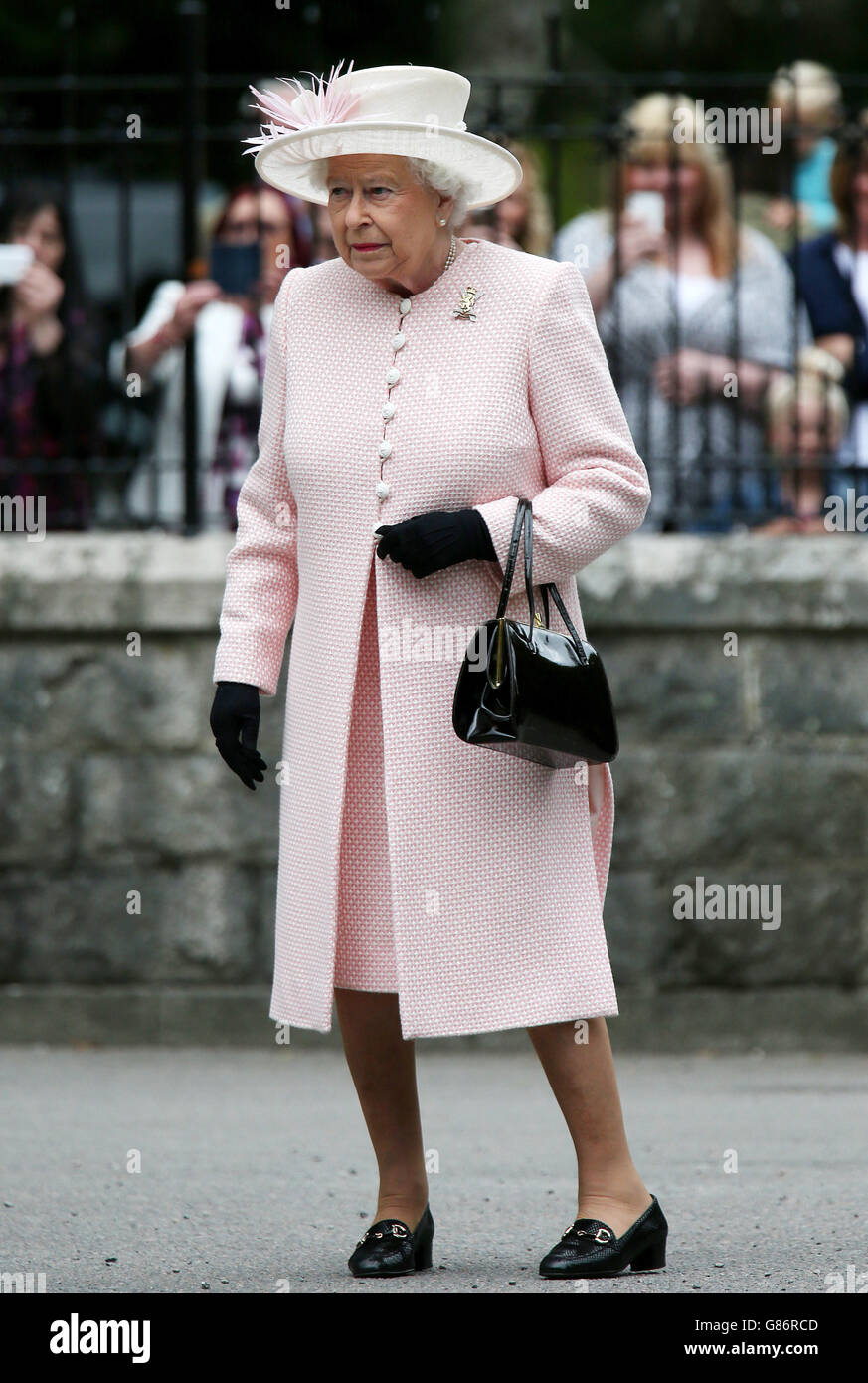 Queen summer residence at Balmoral 2015 Stock Photo Alamy