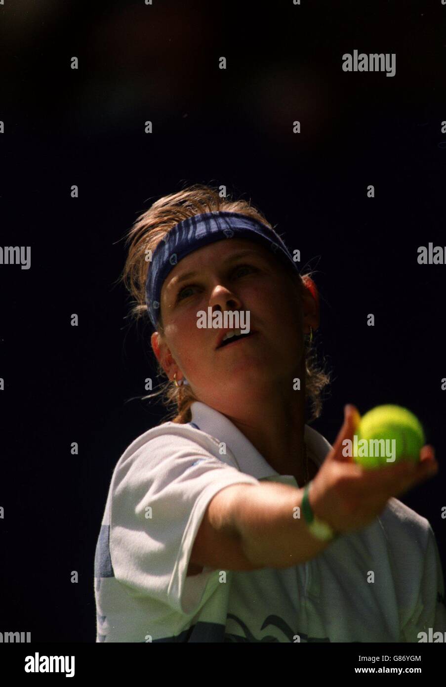 Tennis, Australian Open. Anke Huber Stock Photo Alamy