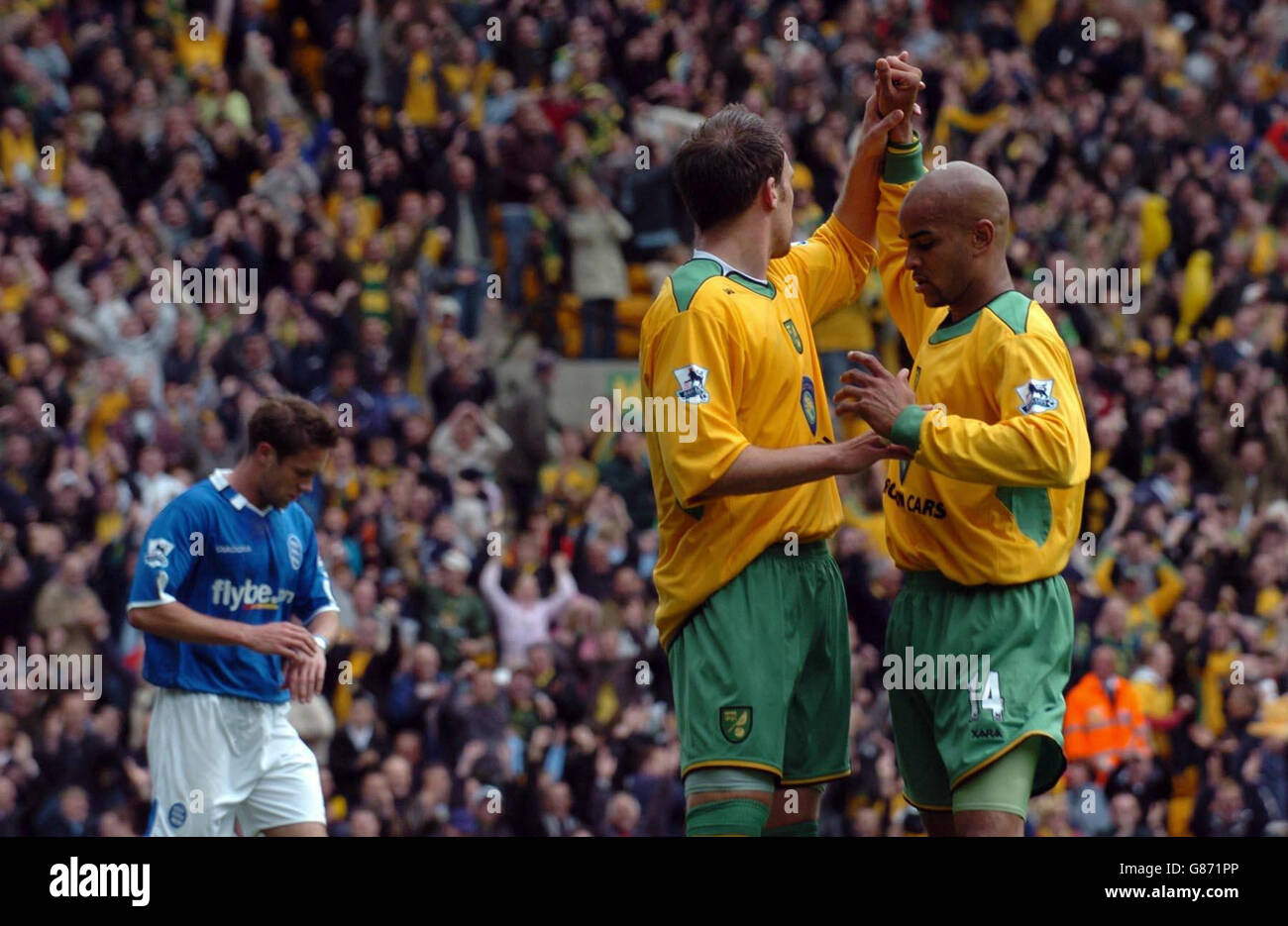 Soccer - FA Barclays Premiership - Norwich City v Birmingham City - Carrow Road Stock Photo