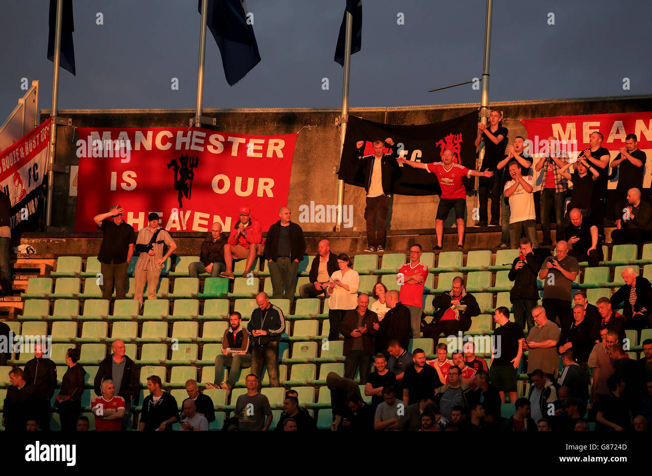 Club Brugge v Manchester United background, UEFA Champions League