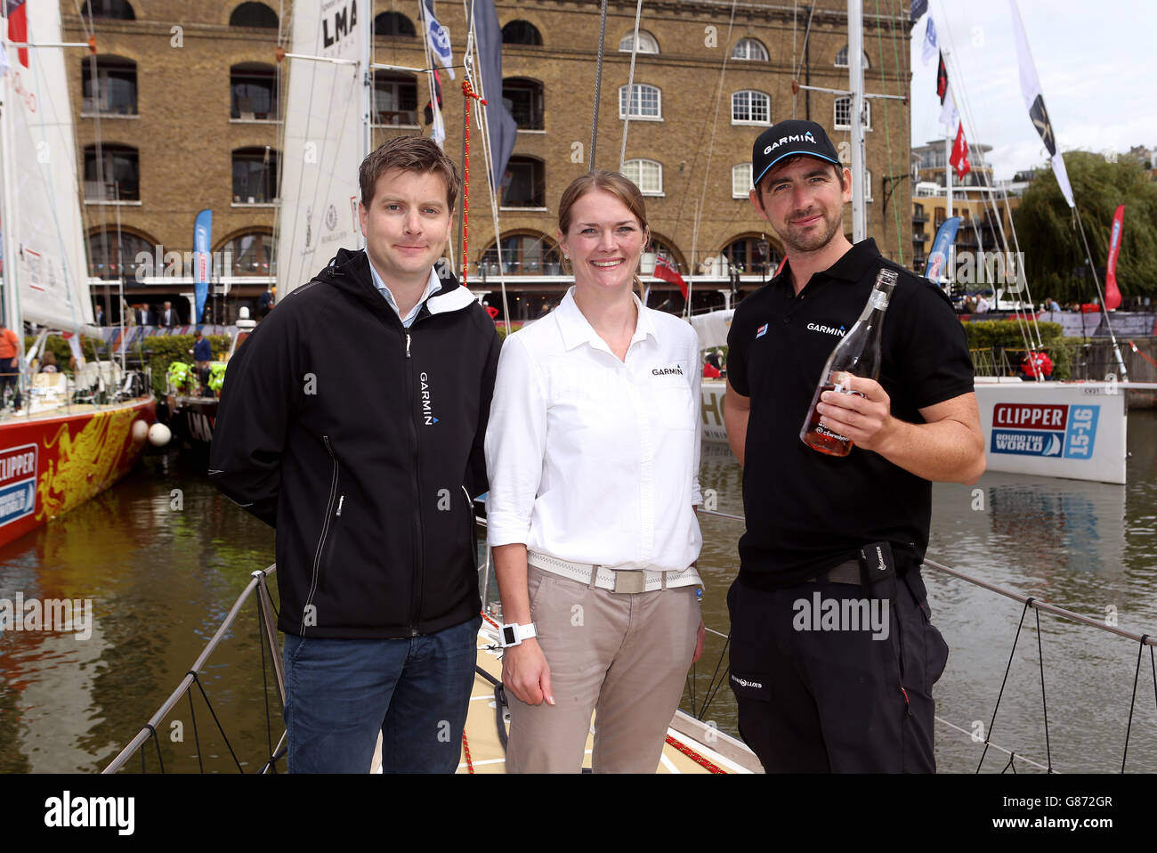 Sailing - Clipper Round the World Yacht Race Launch - Day Six - St Katharine's Docks Stock Photo