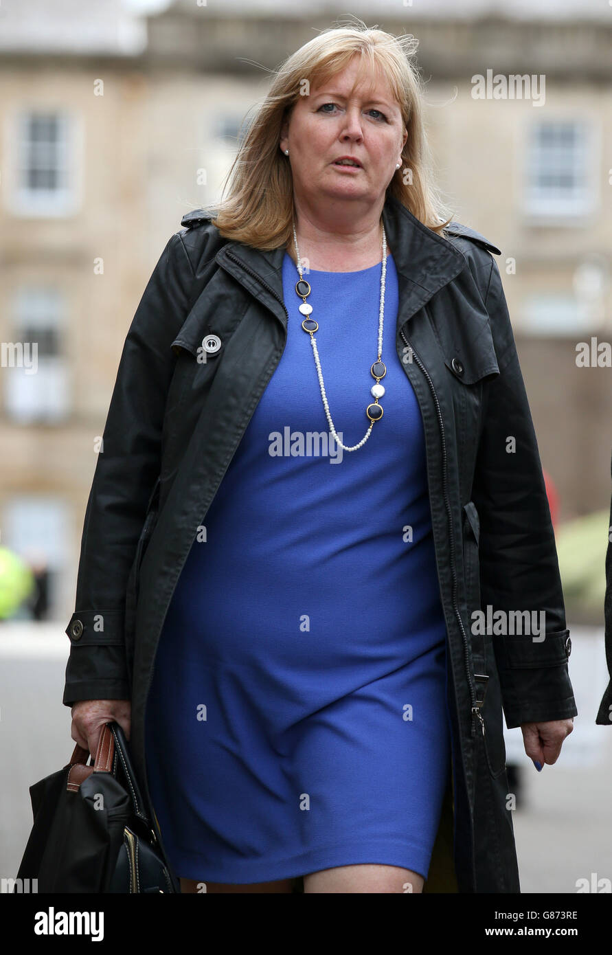 Glasgow City Council human resources manager Geraldine Ham leaves