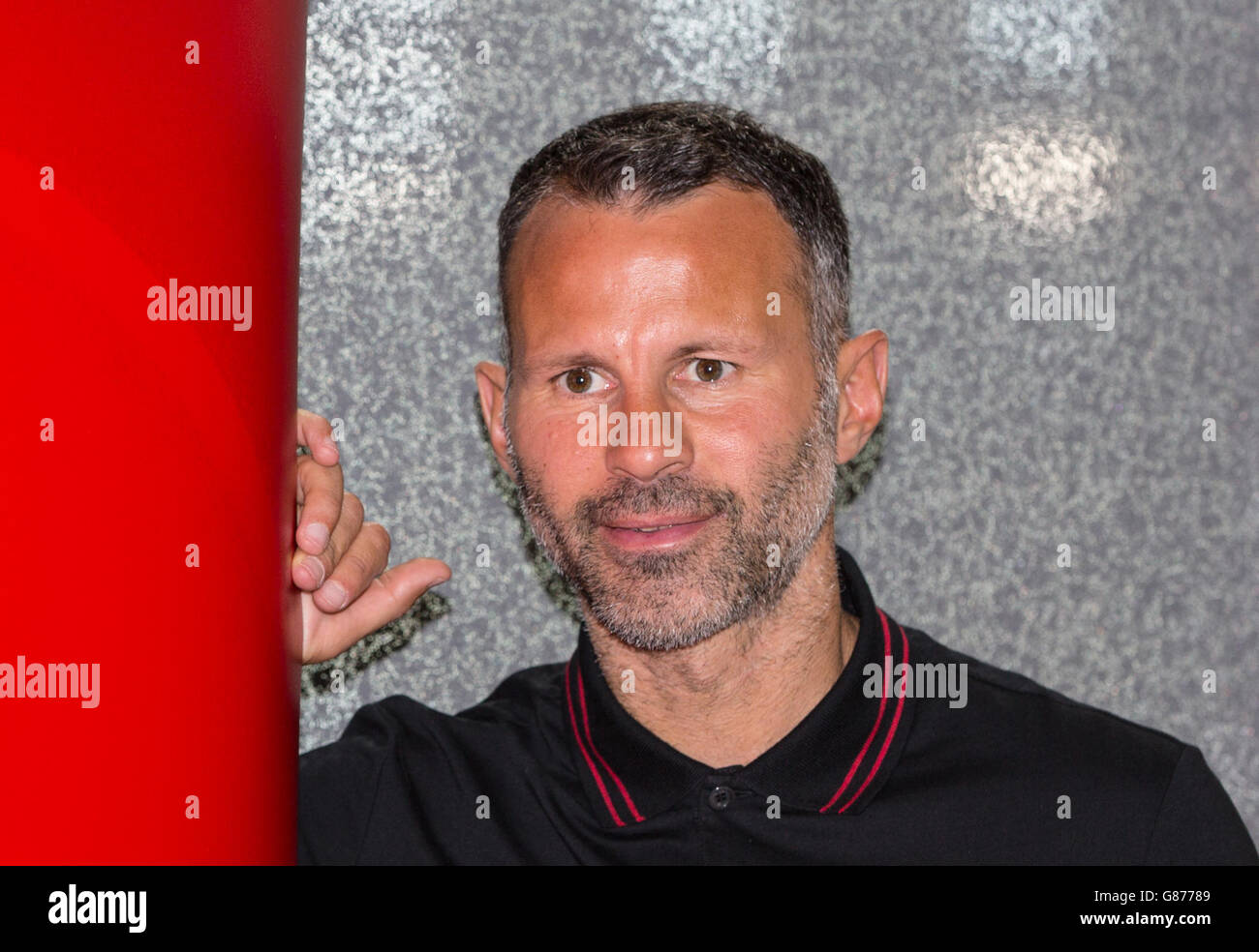 Ryan Giggs arrives for the Class of 92: Out of their league Press Screening at The Home Cinema, Manchester. Stock Photo