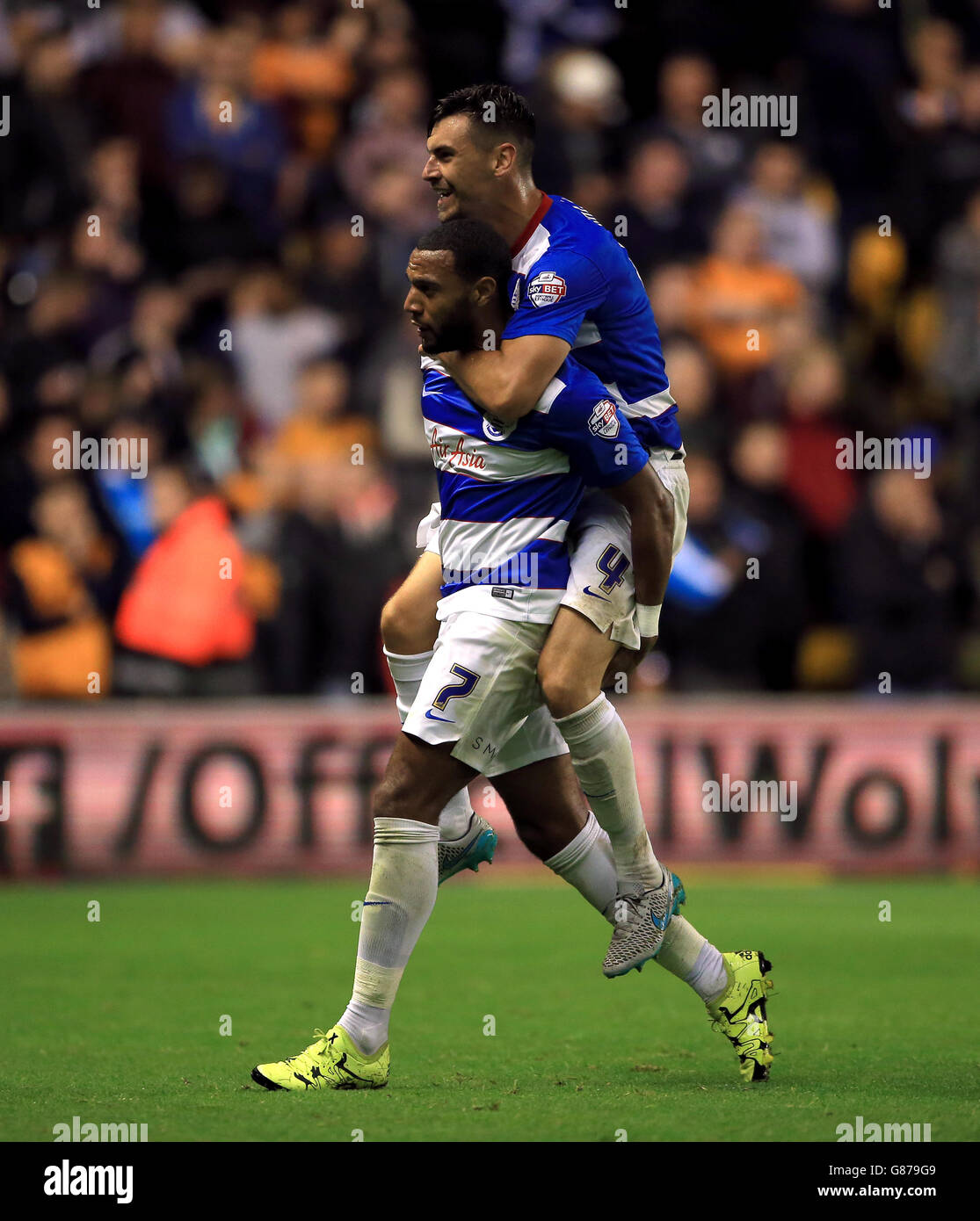 Queens Park Rangers' Matt Phillips celebrates scoring his side's third ...