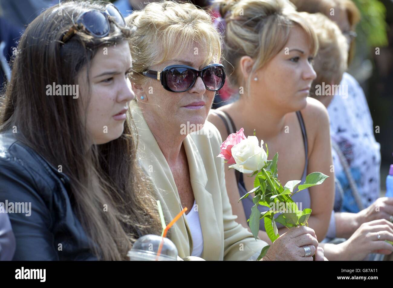 Cilla Black funeral Stock Photo - Alamy