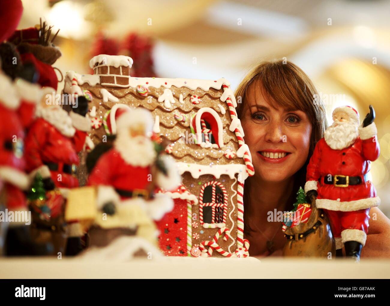 Brown Thomas group buyer Edel Whelan poses for a photo with Christmas