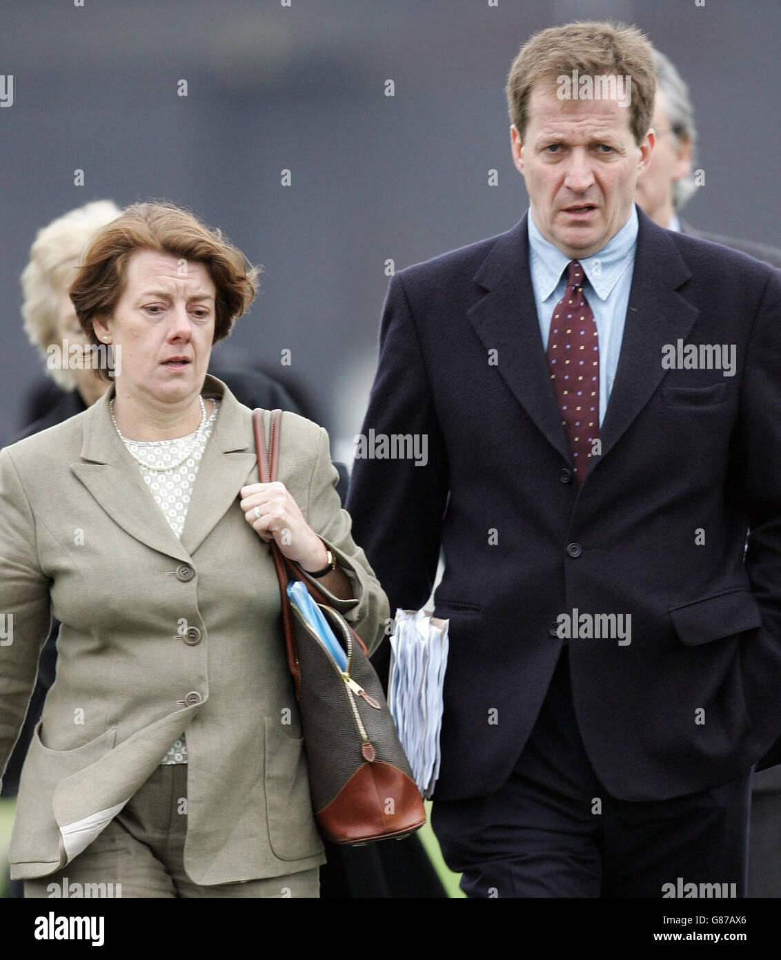 General Election Campaign 2005 Final Day Labour Party Stock Photo