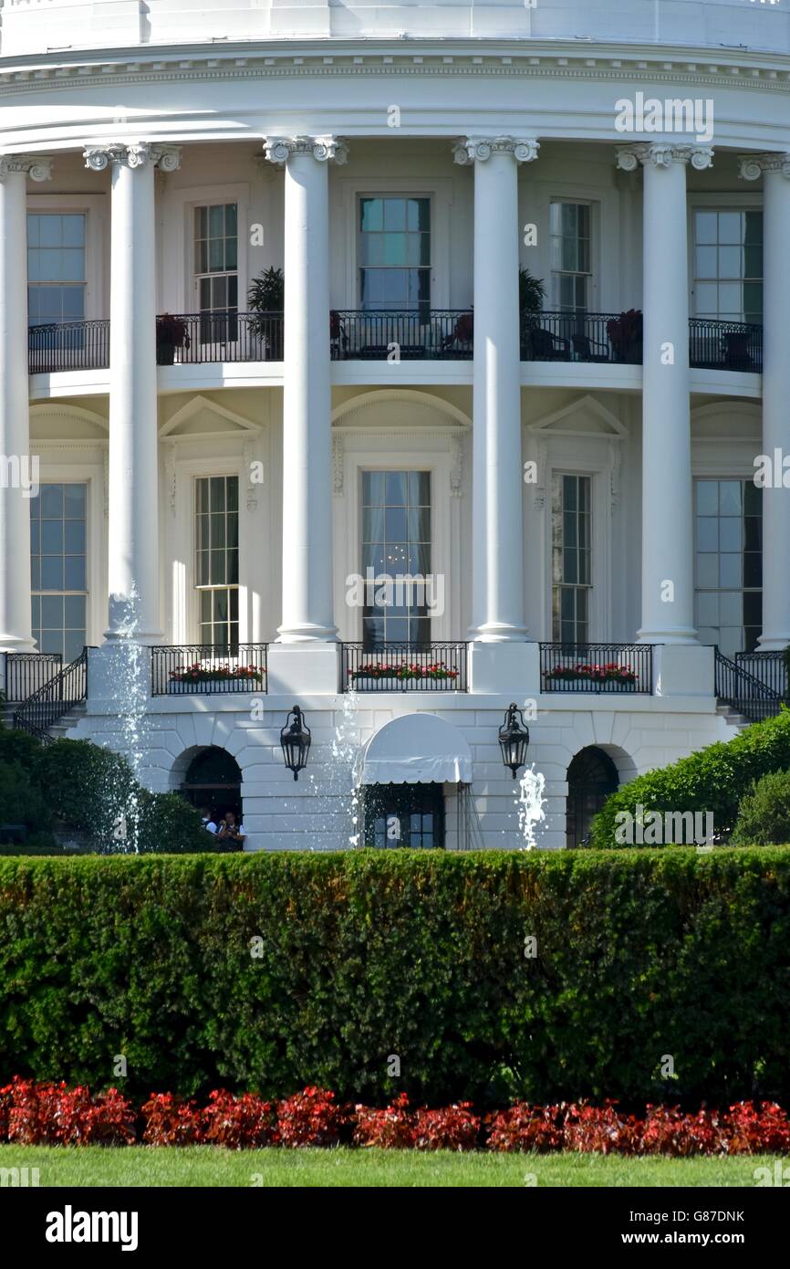 The White House in Washington DC Stock Photo - Alamy
