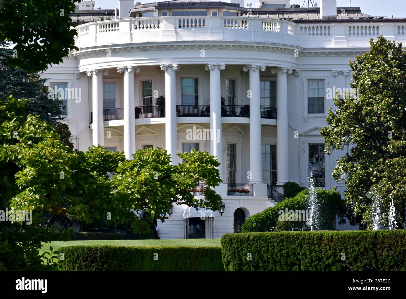 The White House in Washington DC Stock Photo - Alamy