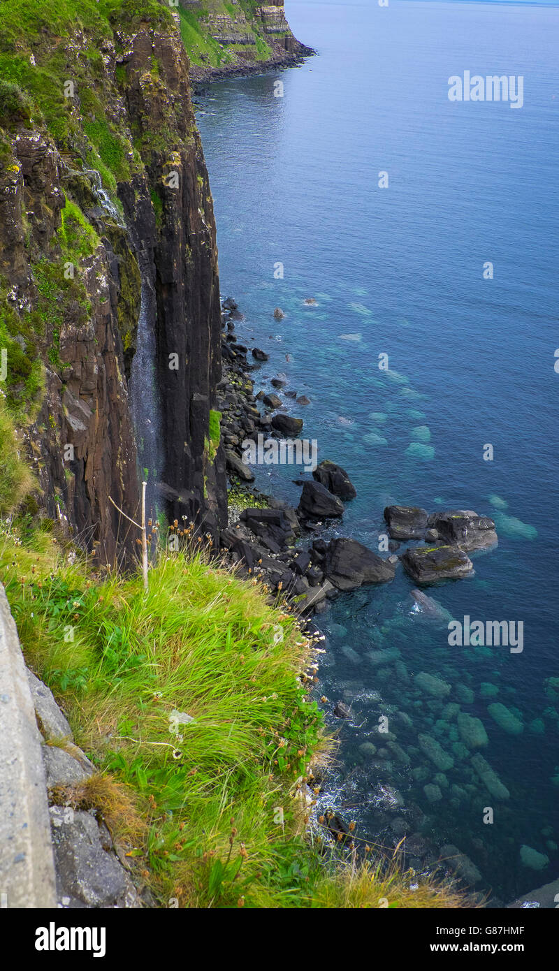 kilt rock in isle of skye ,highlands,scotland Stock Photo - Alamy