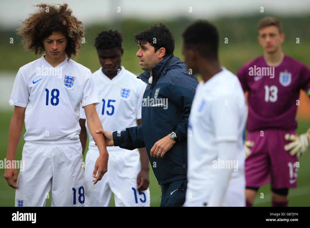 Soccer International Friendly England U16 v United States U16 St
