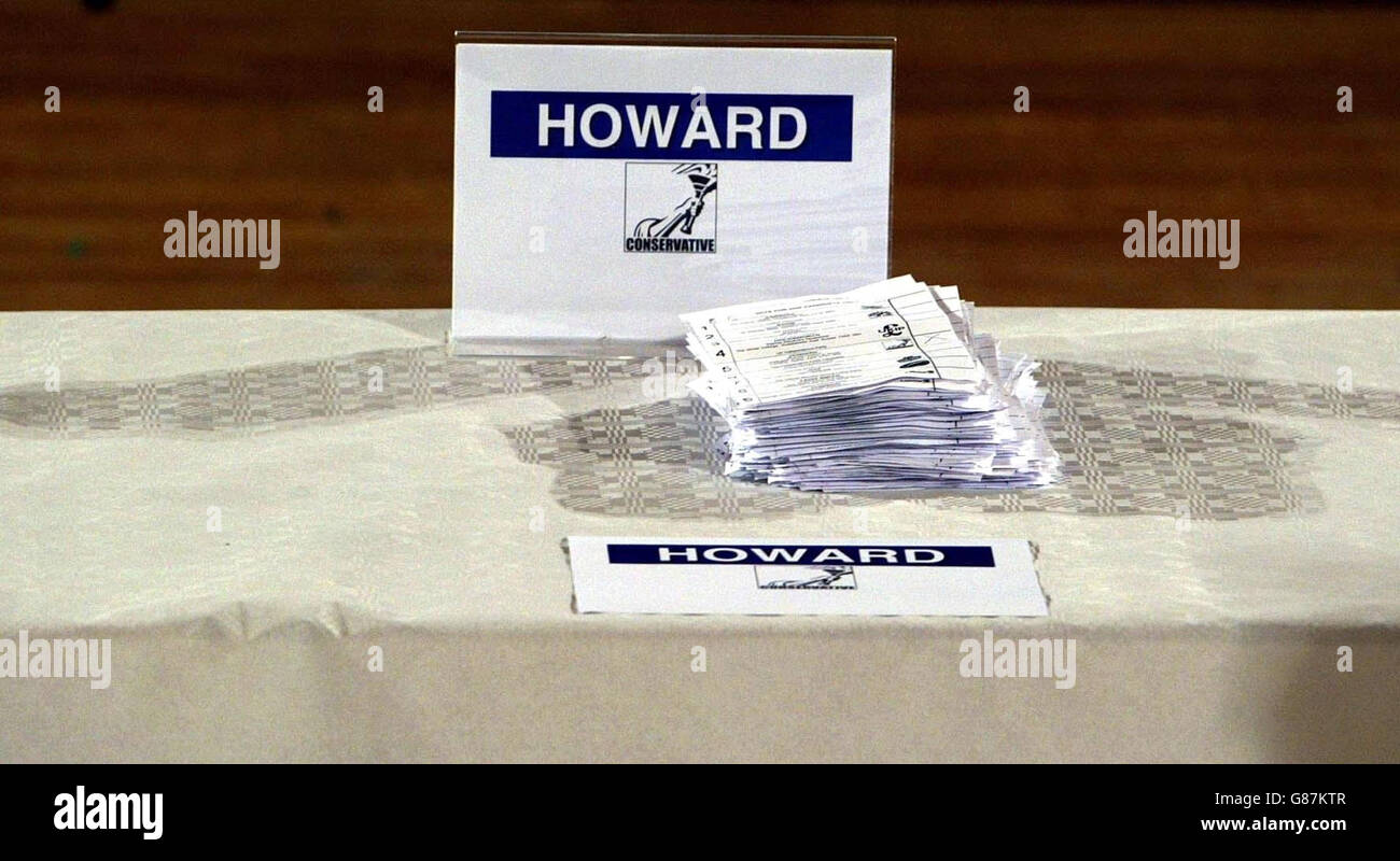 General Election 2005 Stock Photo Alamy