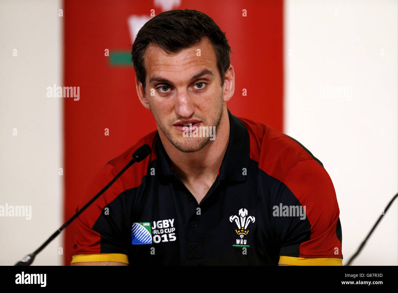 Welsh Rugby Captain Sam Rugby Union - Wales World Cup Squad Announcement - Millennium Stadium ...