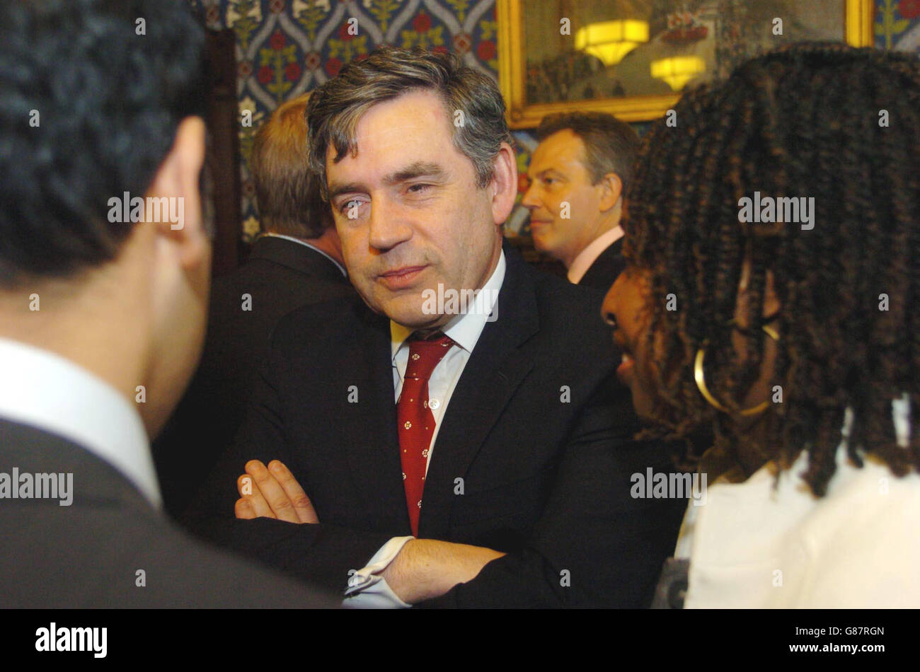 Tony Blair Welcomes New Labour MP's - Jubilee Rooms of the House of
