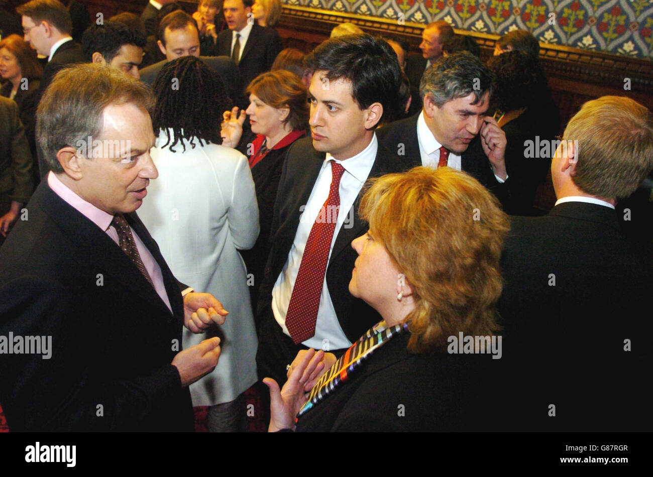 Tony Blair New Labour MP's Jubilee Rooms of the House of