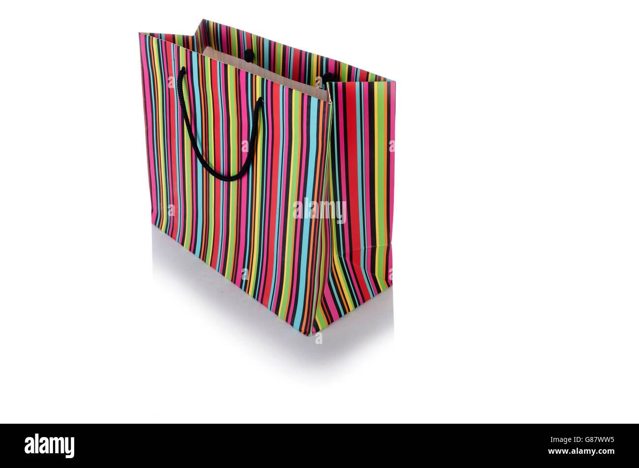 Shopping bag isolated on white background Stock Photo - Alamy